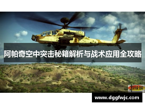 阿帕奇空中突击秘籍解析与战术应用全攻略